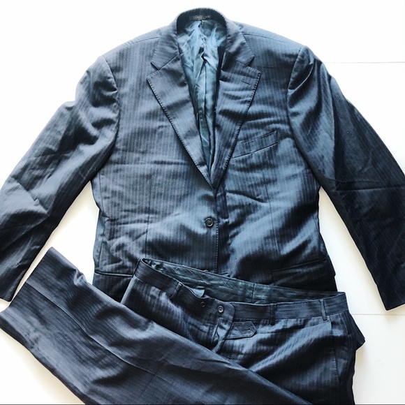 Corneliani black pinstripe suit - Picture 3 of 5